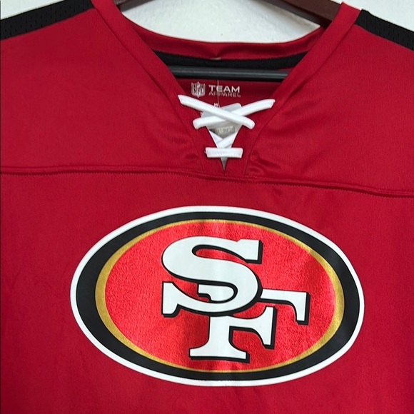 NFL Team Red and Black Short Sleeve Tee - Picture 2 of 9